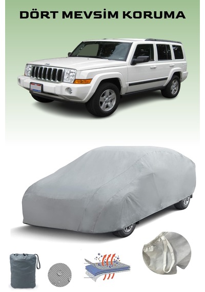 Gri Jeep Commander Araba Brandası, Oto Örtüsü, Araba Çadırı Gri