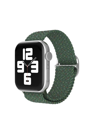 Mey İthalat Watch 42mm Star Kordon - Benekli Koyu Yeşil Diğer