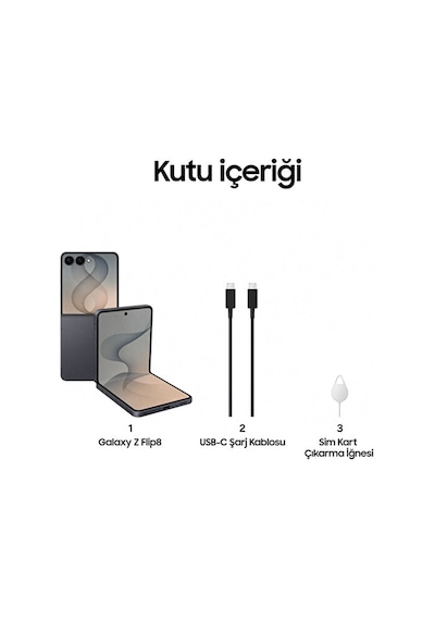 Samsung Galaxy Z Flip8 12 GB 256 GB (Samsung Türkiye Garantili)