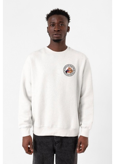 Popeye The Sailor Man Beyaz Erkek 2ip Sweatshirt 001