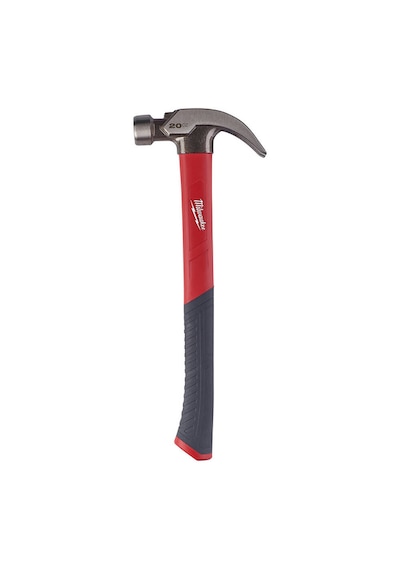 Milwaukee 570g Fiber Saplı Kavisli Çekiç - T4932478658