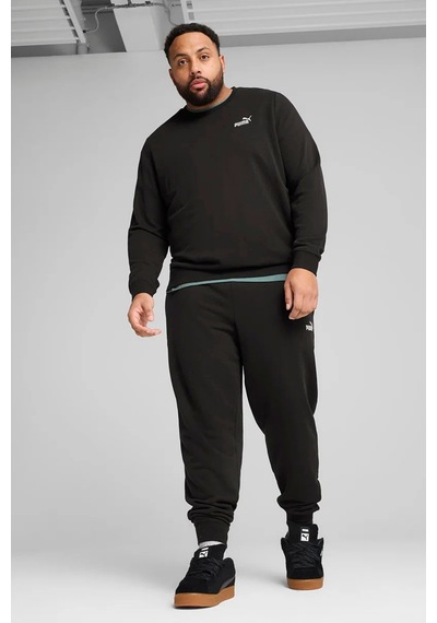 Puma Ess Small No. 1 Logo Crew 68256401 Erkek Sweatshirt Siyah