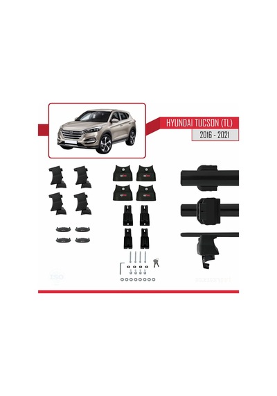 Hyundai Tucson 3 Tl 2016-2021 Arası İle Uyumlu Ace-4 Ara Atkı T