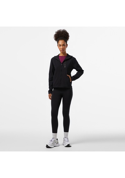 United4 Sport Full Zipped Kadın Siyah Sweatshirt U4rw Siyah