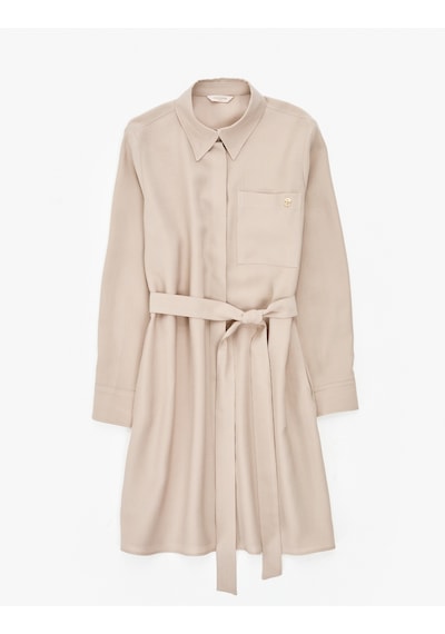 Pierre Cardin Kadın Vizon Elbise Dokuma 50318196-vr052 Vizon