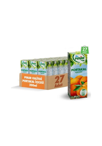 200ml Portakal Suyu 27 Adet