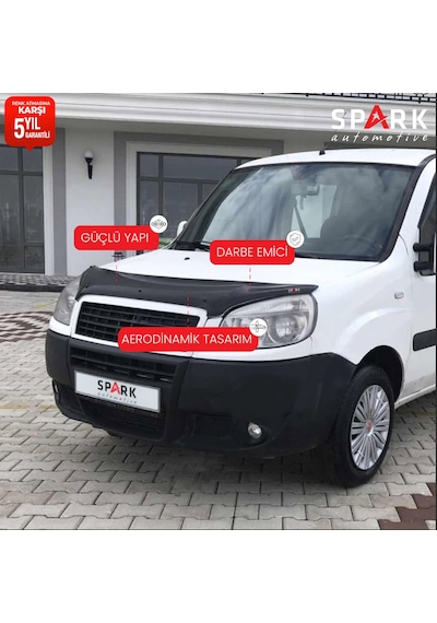 Fiat Doblo 2006-2010 Yıl Aralığı Uyumlu Kaput Rüzgarlığı 3mm
