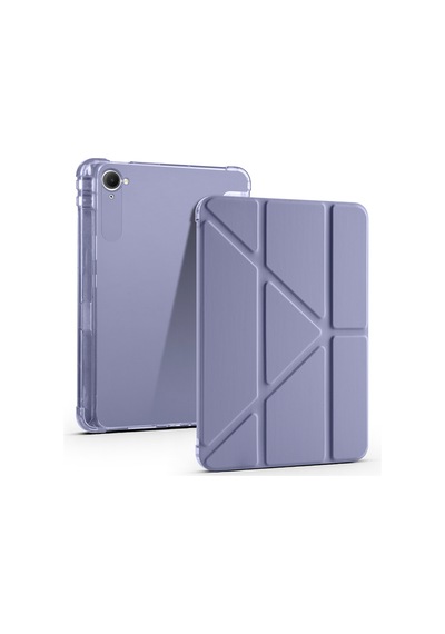 Xiaomi Redmi K Pad Kılıf Zore Tri Folding Kalem Bölmeli Standlı Kılıf Arka Kapak