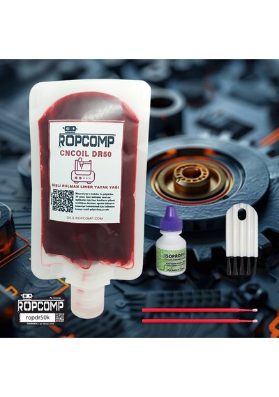 Ropcomp Cncoil Dişli Rulman Liner Yatak Bakımı Dr50k