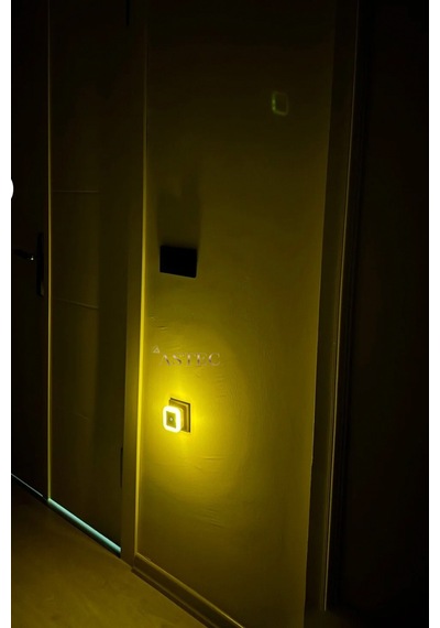 Astec Fotoselli Gece Lambası 1 Watt Tak Çalıştır Sensörlü Sarı Renk Sari