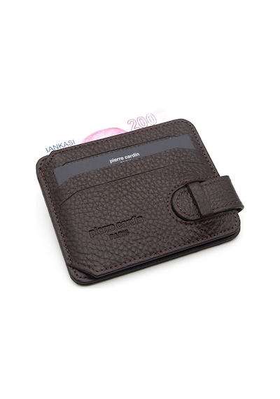 Pierre Cardin Floater Kahve Unisex Deri Kartlık Ft0510 Kahverengi