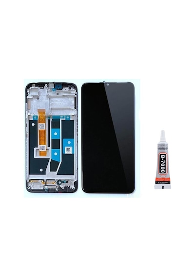 Oppo A16 Çıtalı Uyumlu Ekran Lcd Dokunmatik B7000 15ml Yapıştırıcı İle Beraber Yc