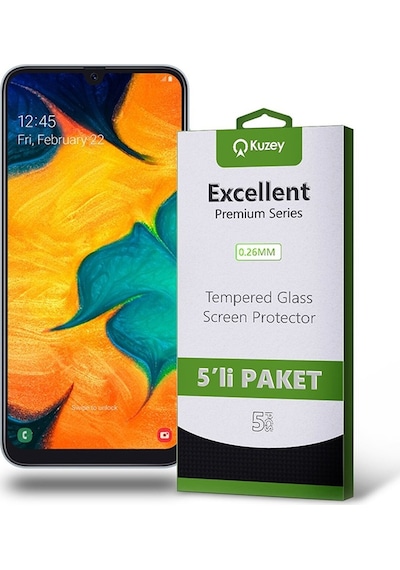 Samsung Uyumlu Galaxy A30 Ekran Koruyucu Cam 5 Adet Ekonomik Paket (554292850) 20 Tl Fark Ile Apple  iPhone Hızlı Şarj Kablosu