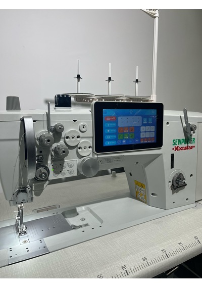 Sewpower Moonstar Çift Papuç Dikiş Makinesi Kalın Materyal 2867 Model Yok