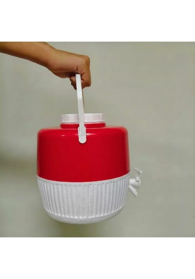 5 Lt Piknik Termos 1003 Super Picnic Cooler Jug -337 Kırmızı