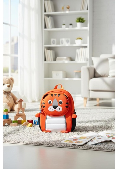 Universal 3 Boyutlu Kaplan Figürlü Çocuk Sırt Çantası - Neopren Su Geçirmez Hafif Kreş Ve Anaokulu Çantası - Ergonomik Hediyelik Bebek Çantası -çok Renkli Universal 3 Boyutlu Kaplan Figürlü Çocuk Sırt Çantası - Neopren Su Geçirmez Hafif Kreş Ve Anaokulu Çantası - Ergonomik Hediyelik Bebek Çantası -çok Renkli