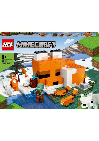 LEGO® Minecraft 21178 Tilki Kulübesi 193 Parça
