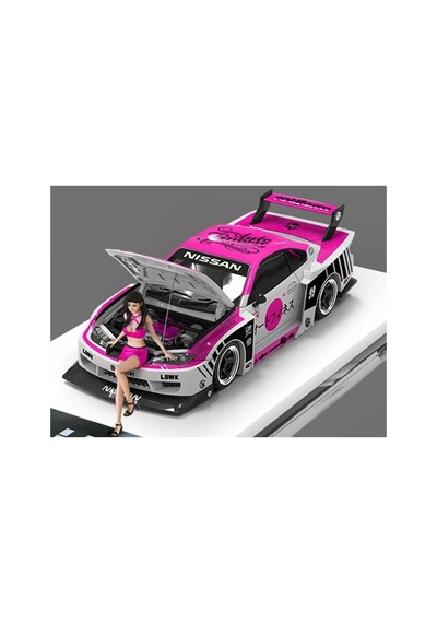 Tpc Nıssan Silvia Lb S15 - Liberty Walk + Figure - Pink/white - 907819759
