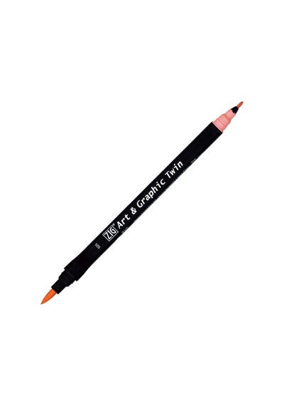 Zıg Art&Graphıc Twın Tut-80 25 Lıght Carmıne