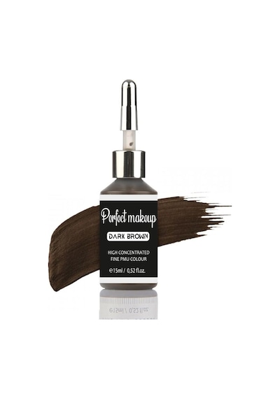 Kalıcı Makyaj Boyası - Dark Brown Koyu Kahverengi 15ml Diğer