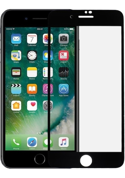 Apple Uyumlu   iPhone 7 5D Seramik Tam Kaplayan Ekran Koruyucu Cam (455669077)
