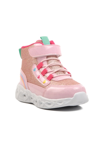 Ayakmod Pudra Polyester Karışımlı Kız Çocuk Bot Kids B Pudra