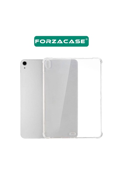 Forzacase Apple Uyumlu iPad  Air 13 2025 13 İnch İle Anti Shock Silikon Kılıf Şeffaf - Fc014 Arka Kapak