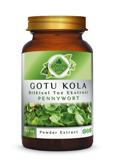 Gökçek Şifa Gotu Kola Centella Asiática Toz Eki 100 G