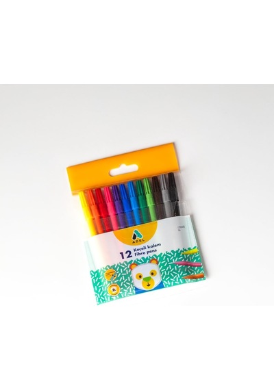 Adel 4'lü Boyama Seti + Resim Defteri 25x35, 12 Renk, Keçeli Kalem, Kuru,pastel Ve Sulu Boya, Fırça Dahil Genel