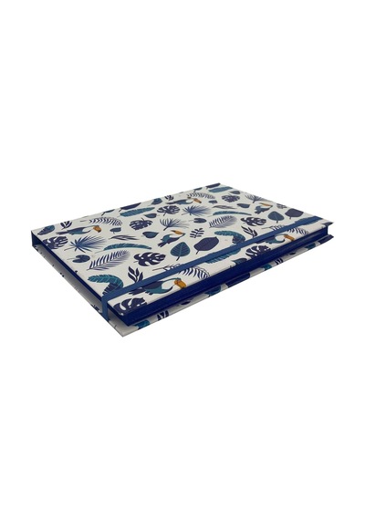 Tukan Tropikal Çizgisiz Defter Çok Renkli