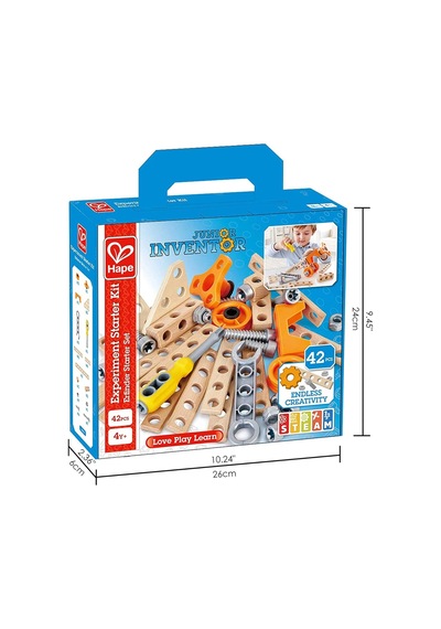 Hape E3031 Başlangıç Seti Nane Oyuncaklar, Deneme, Genç Mucit İcat Ve Deney