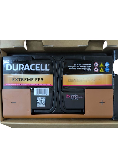 Duracell De70efb Akü
