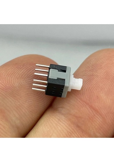 Ic-196a 6 Pinli Bacaklı Kalıcılı Yaylı Push Buton 6x6mm
