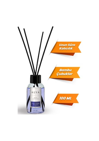 Alya Bambu Çubuklu Oda Kokusu Violet Bomb 2 x 100 ML
