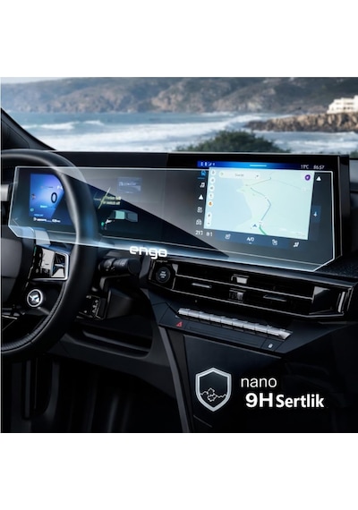 Renault Clio 6 Esprit Alpine 10.1 İnç İle Uyumlu Ekran Koruyucu Openr Belirtilmemiş