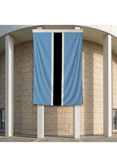 Botsvana Bayrağı 140gr Premium Raşel Kumaş 200x300 Cm Diğer