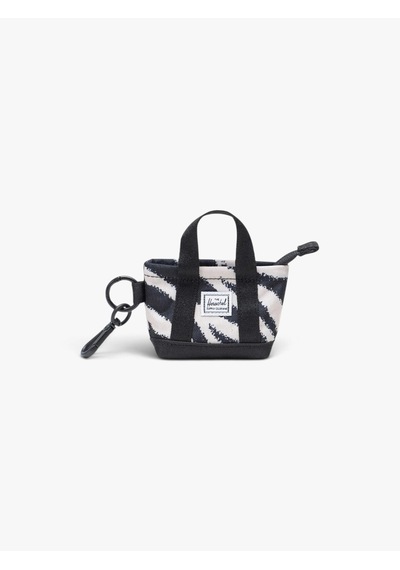 Herschel Heritage Tote Mini Çanta, Anahtarlık Charm Uniseks Zebra Çanta - 80014
