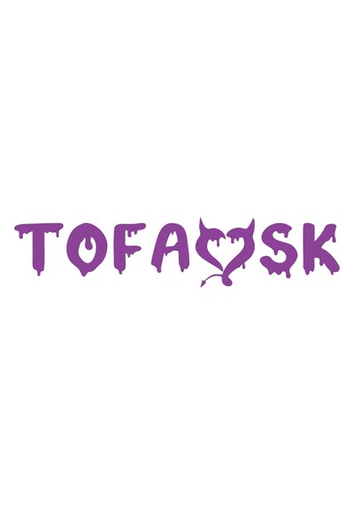 Tofaşk Araba Sticker 17x17 Cm Mor