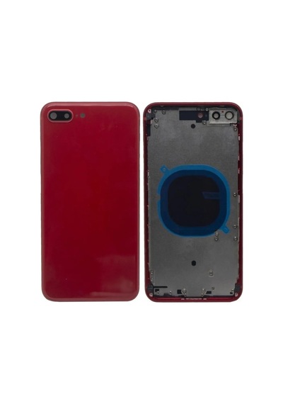 Apple iPhone Uyumlu 8 Plus Boş Kasa Kırmızı