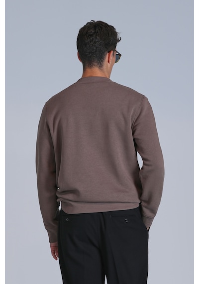 Lufian Loved Erkek Sweatshirt Bakır 112030137100450 Bakır