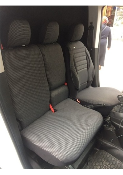 Fiat Doblo Cargo 2015-2021 Koltuk Kılıfı 2+1 Araca Özel 1. Kalite (139314490)