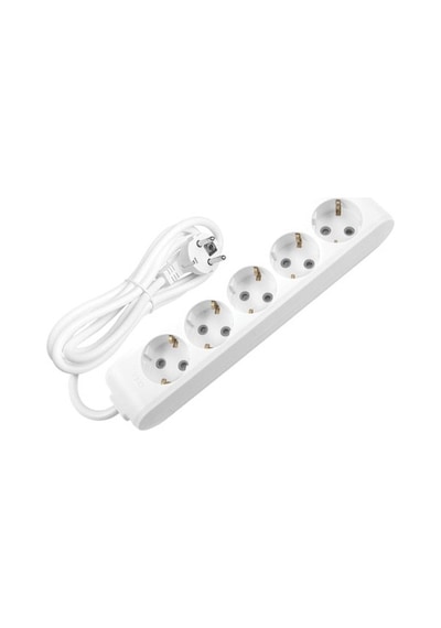 Viko 5'li Priz 3x1,5 mm Uzatma Beyaz 6 MT