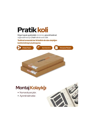 Düşer Kapak Ayakkabılık Kayar Raflı Ayakkabılık 3 Bölmeli Beyaz