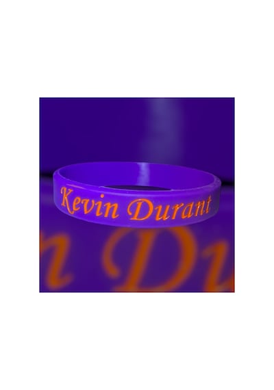 Kevin Durant Mor Phoenix Suns Basketbol Nba Bileklik Mor Mor