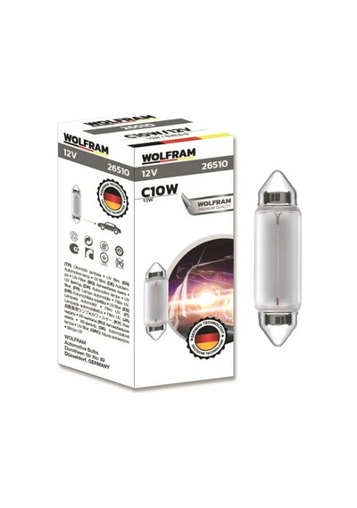 Ampul 12v Sofit Uzun Boy 10 Sv8.5-9 Garantisi Yoktur 1