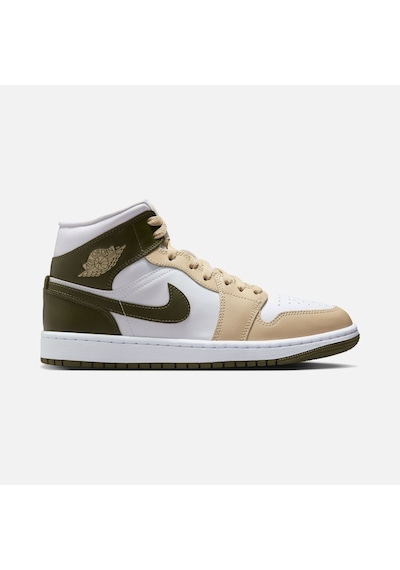Nike Nıke Aır Jordan 1 Mıd Kadın Ayakkabı Bq6472-120 Çok Renkli