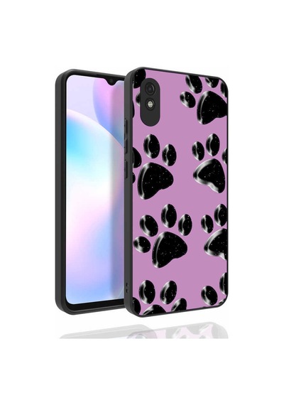 Nourthkiingdom Redmi 9a Kılıf Desenli Kamera Korumalı Parlak Nrtk Nora Kapak - No3 NO3