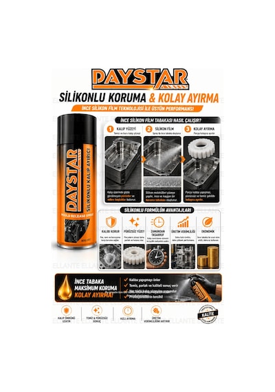 Silikonlu Kalıp Ayırıcı Sprey 400 Ml Silikon Bazlı Kalıp Ayırıcı Plastik, Reçine, Kauçuk Ve Dökü Çok Renkli Silikonlu Kalıp Ayırıcı Sprey 400 Ml Silikon Bazlı Kalıp Ayırıcı Plastik, Reçine, Kauçuk Ve Dökü Çok Renkli