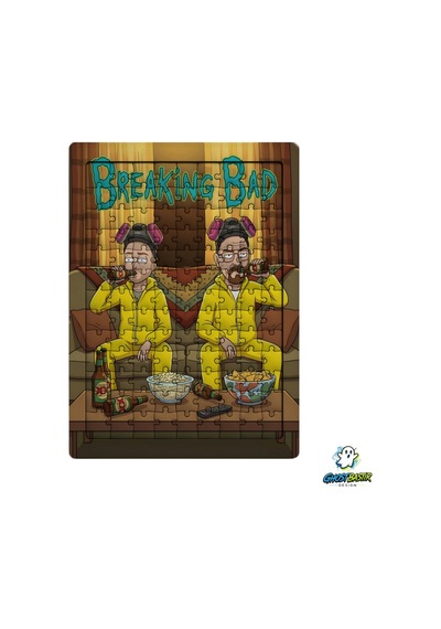 Ghostbastır Design Breaking Bad 99 Parça Ayaklı Puzzle Dekoratif Çocuk Yapbozu 0144