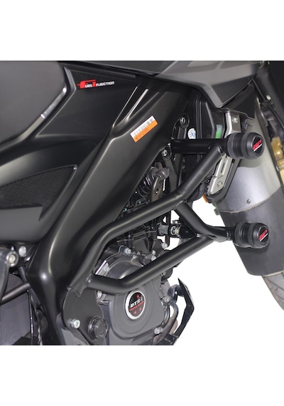 GP Kompozit  Bajaj Pulsar NS 200 2011-2021 Uyumlu Motor Koruma Demiri Siyah